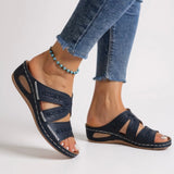 Margaux | Women's Cushioned Slip-On Sandals