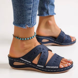 Margaux | Women's Cushioned Slip-On Sandals
