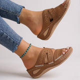 Margaux | Women's Cushioned Slip-On Sandals