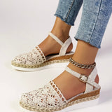 Darby | Women's Boho Woven Platform Sandals
