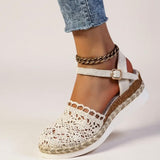 Darby | Women's Boho Woven Platform Sandals
