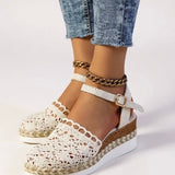 Darby | Women's Boho Woven Platform Sandals