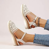 Darby | Women's Boho Woven Platform Sandals