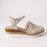Darby | Women's Boho Woven Platform Sandals