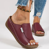 Heather | Women's Platform Cushioned Slides
