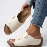 Heather | Women's Platform Cushioned Slides