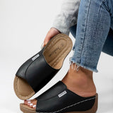 Heather | Women's Platform Cushioned Slides