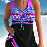 Gladys™ | Chic Patterned Swimwear