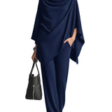 Seraphine | Elegant Drape Two-Piece Set