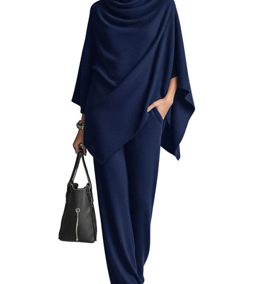 Seraphine | Elegant Drape Two-Piece Set