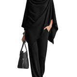 Seraphine | Elegant Drape Two-Piece Set