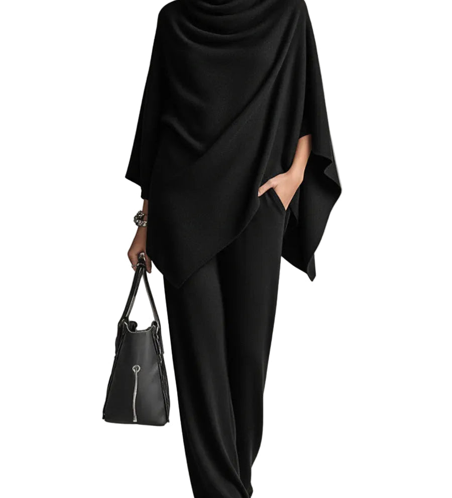 Seraphine | Elegant Drape Two-Piece Set