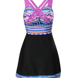 Gladys™ | Chic Patterned Swimwear