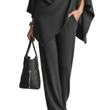 Seraphine | Elegant Drape Two-Piece Set