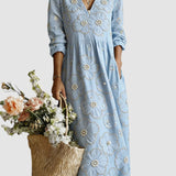 LENA | FLORAL MIDI DRESS