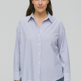 Women’s Button Down Shirt | Elegant V-Neck Lapel