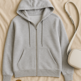 Women Hoodie – Fleece-Look, Sporty & Relaxed