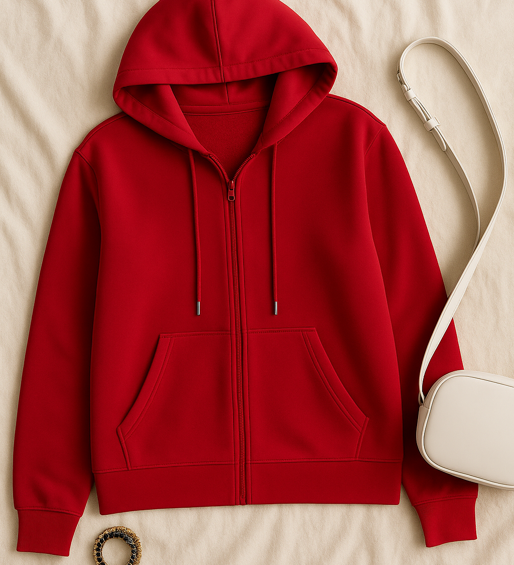 Women Hoodie – Fleece-Look, Sporty & Relaxed