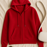 Women Hoodie – Fleece-Look, Sporty & Relaxed