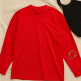 Women T-Shirt –  Round Neck Basic Look, Loose & Comfortable