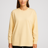 Women T-Shirt –  Round Neck Basic Look, Loose & Comfortable