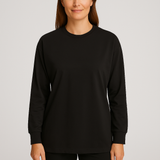 Women T-Shirt –  Round Neck Basic Look, Loose & Comfortable