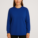 Women T-Shirt –  Round Neck Basic Look, Loose & Comfortable