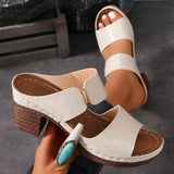 Keira | Women's Arch Support Block Heel Flat Sandals