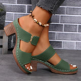 Keira | Women's Arch Support Block Heel Flat Sandals