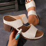 Keira | Women's Arch Support Block Heel Flat Sandals