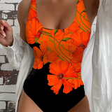 Francesca | Women's Floral Flattering Swimsuit