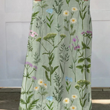 Gerlin™ | Enriched Spring Field Repeat Pattern Printed Pocket Skirt
