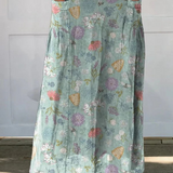 Daisy™ | Blooming Spring Floral And Bumble Bee Pattern Printed Pocket Skirt