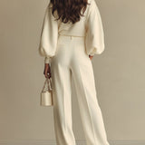 Selena | Elegant Ribbed Set