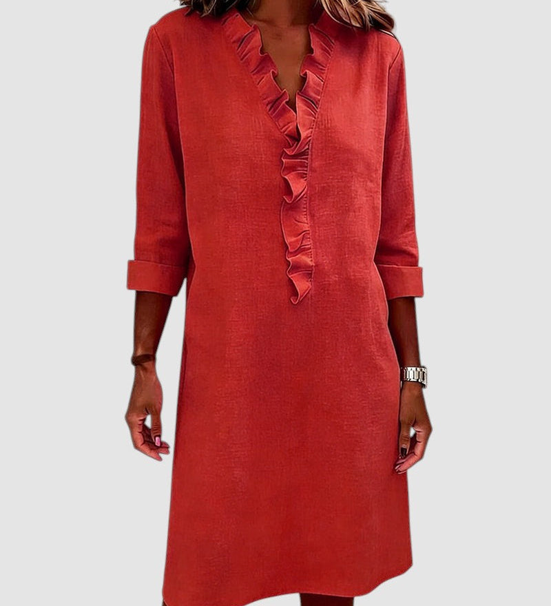 ALESSANDRA | SHIFT MIDI DRESS