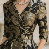 Meghan | Floral Midi Dress