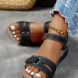 Rae | Women's Platform Cushioned Wedge Sandals
