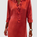 ALESSANDRA | SHIFT MIDI DRESS
