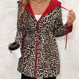Aleah™ | Reversible Coat with Leopard Print