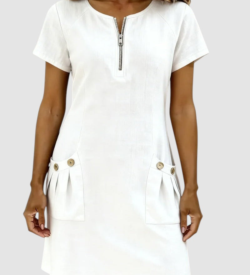 ELIANA | CASUAL A LINE DRESS