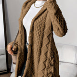 Adriana™ | Plush Hooded Cardigan