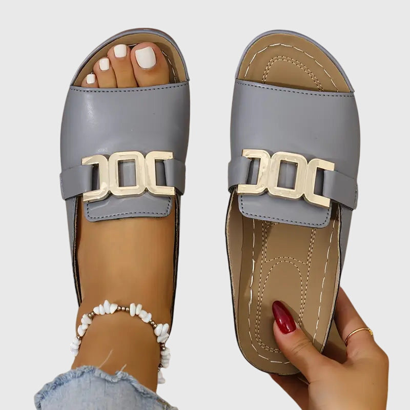 Katherine - Comfortable Buckle Sandals