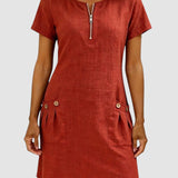 ELIANA | CASUAL A LINE DRESS