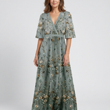 EVADNE | FLORAL MAXI DRESS