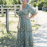 EVADNE | FLORAL MAXI DRESS