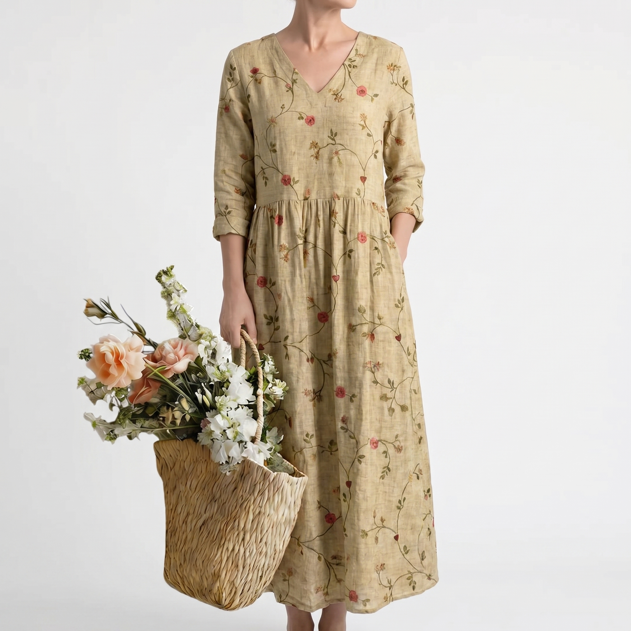 MARINA | FLORAL MAXI DRESS