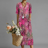 ANNA | VIBRANT MIDI DRESS