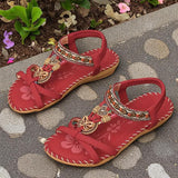 Elsa - Embellished Gladiator Sandals