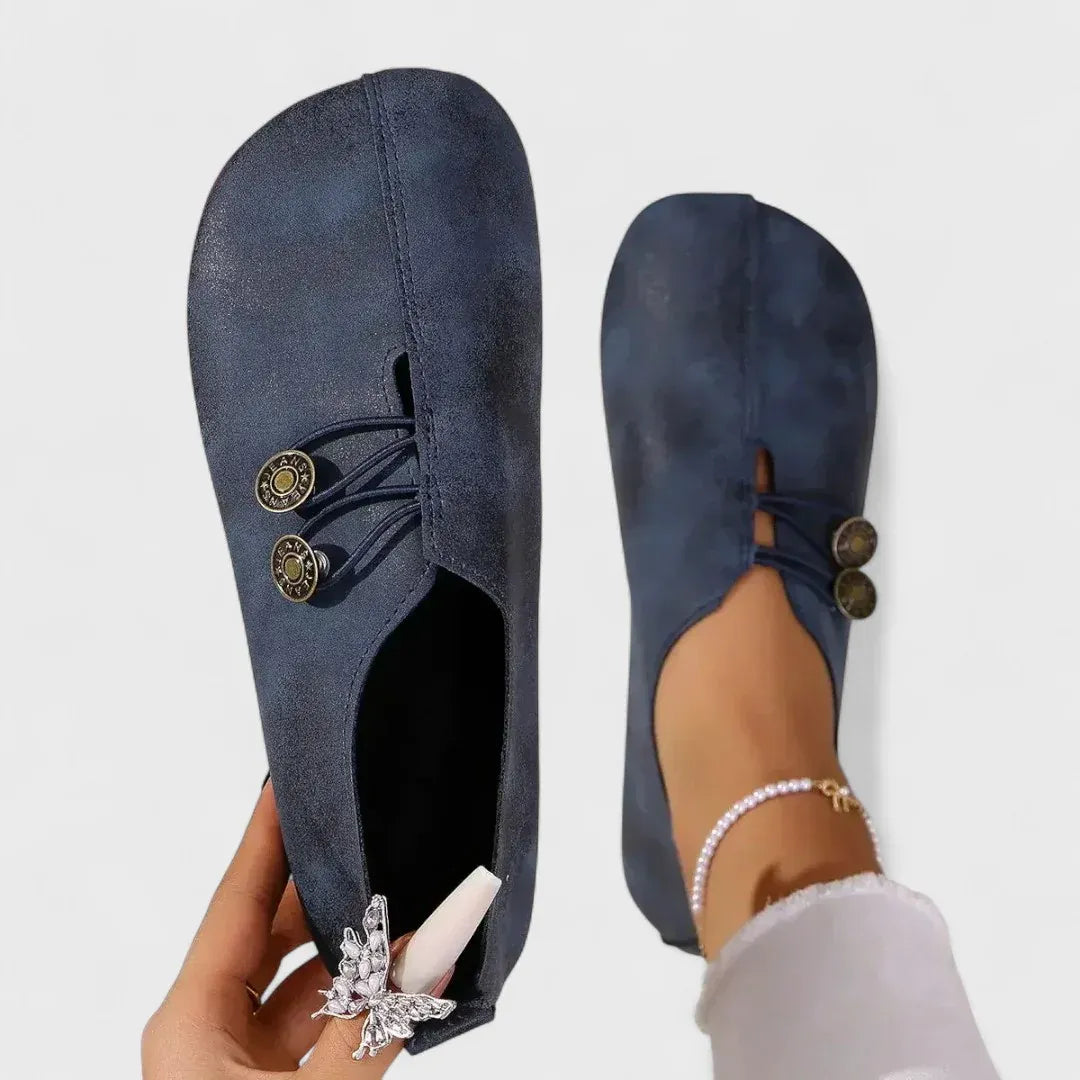 Lidia - Orthopedic Loafers with Artisan Design