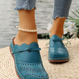 Amelia - Comfortable Clogs with Artisan Design
